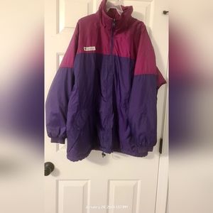 Vintage Columbia 1980s reversible coat.